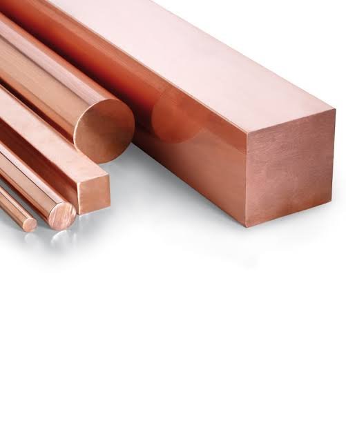 Barras de cobre